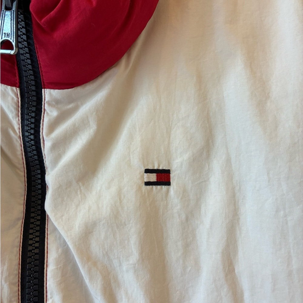 Tommy Hilfiger XXL Colorblock Vintage Puffer Jacket men’s streetwear warm cool - Picture 8 of 8